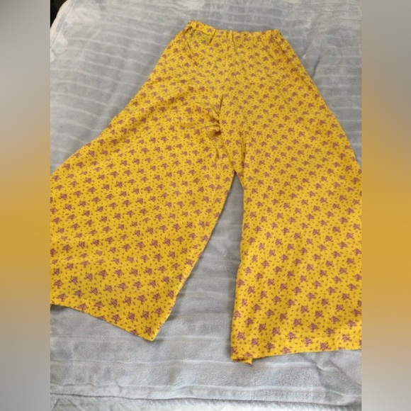 No. 6 Store 100% Silk Wide-Leg Pants Size 1 - Picture 6 of 10